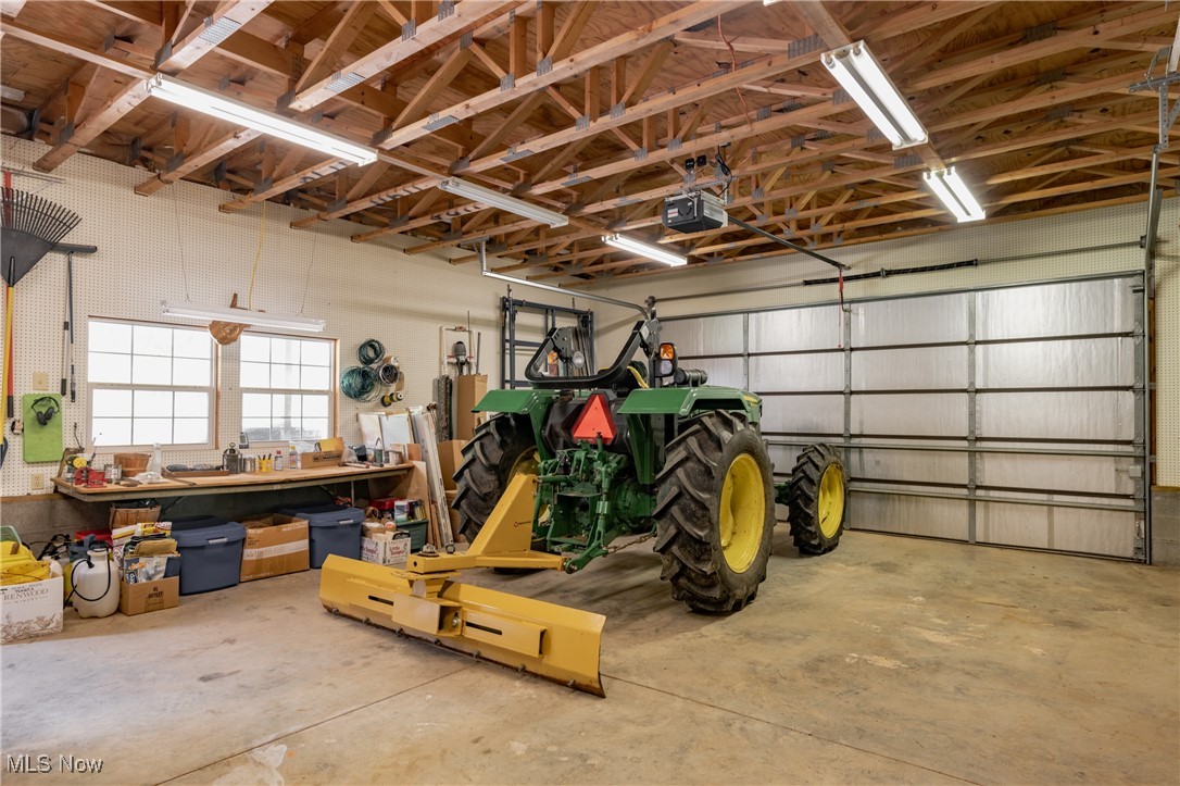 8089 Elk Fork Road Middlebourne, WV 26149 - Photo 31 of 50 Second Garage With Finished Second Floor & Workbench