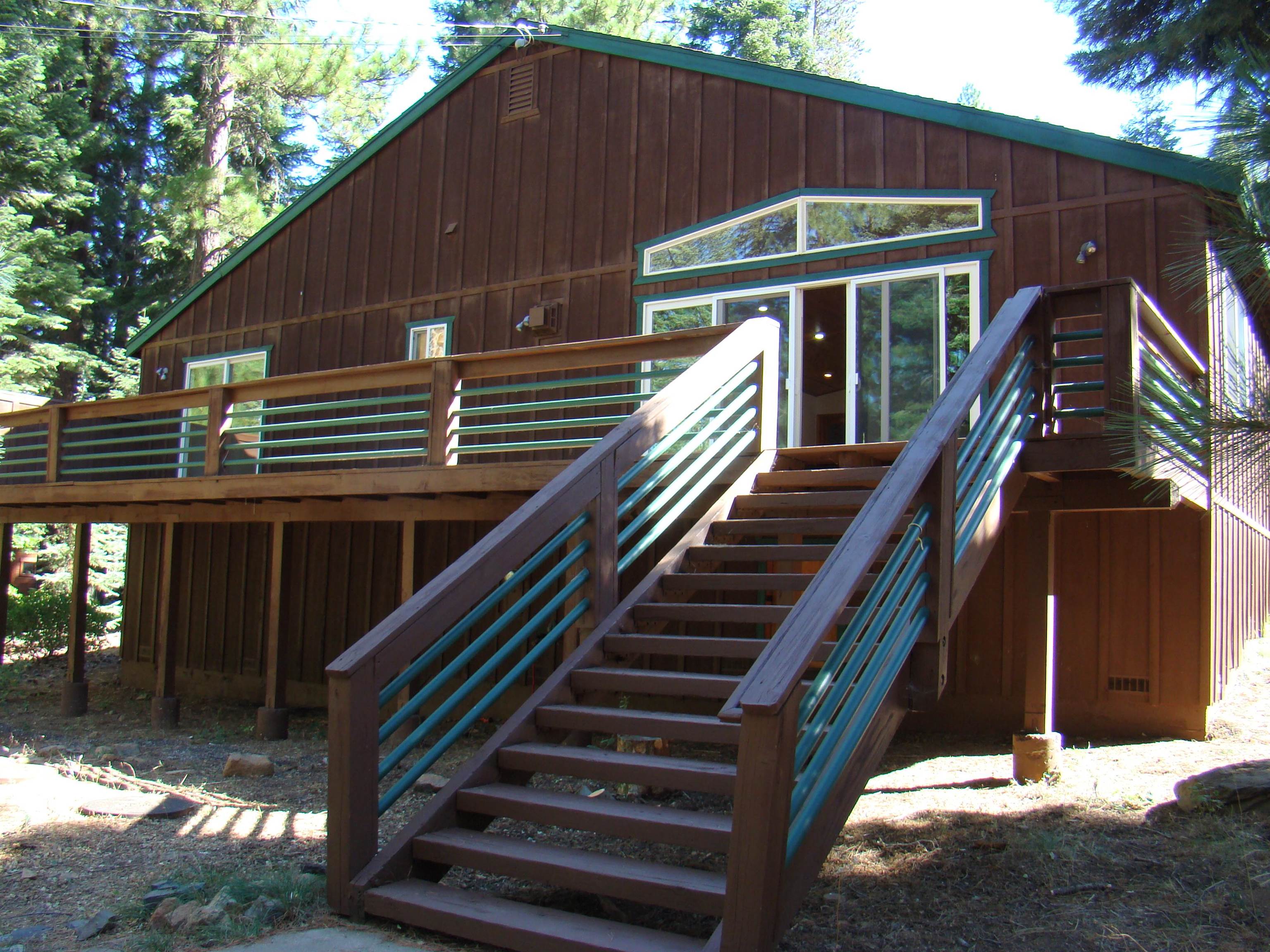 12022 Pine Forest Road Truckee, CA 96161 - Photo 14 of 17 Rear Deck and Stairs
