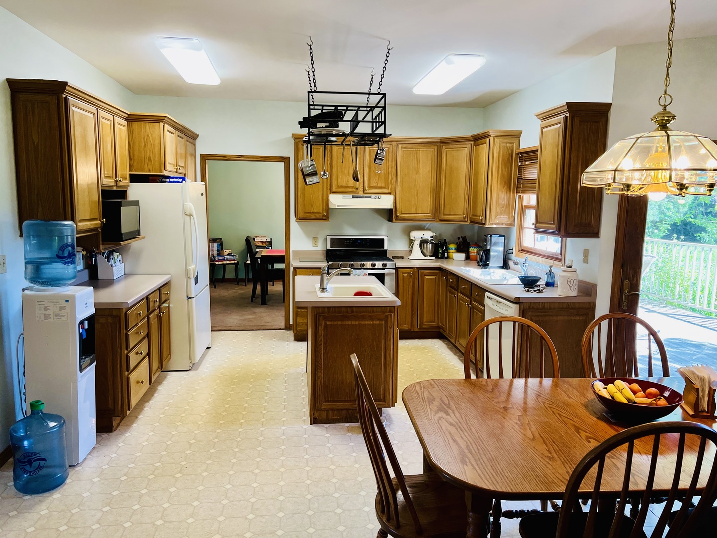 10087 Branch Road Rochelle, IL 61068 - Photo 13 of 27 a view of a dining room with furniture window and outside view