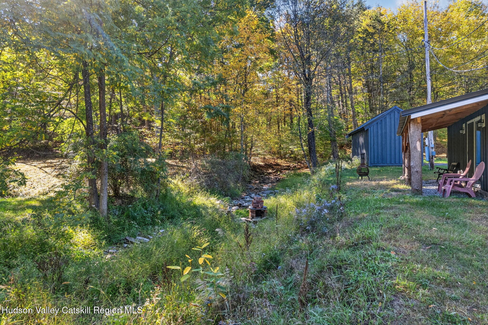 40 Paddock Road East Durham, NY 12423 - Photo 28 of 61 a view of backyard with green space