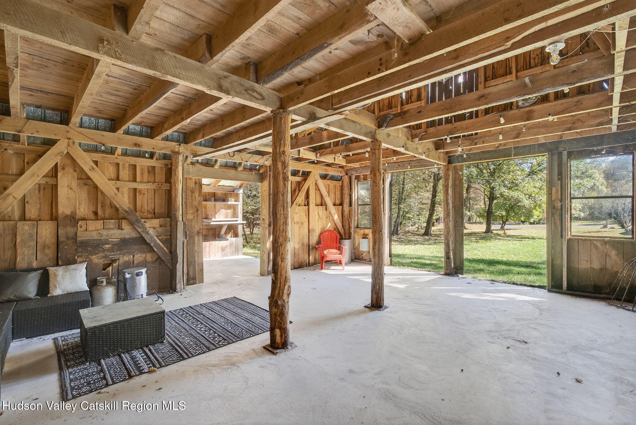 40 Paddock Road East Durham, NY 12423 - Photo 38 of 61 a view of a room with wooden walls