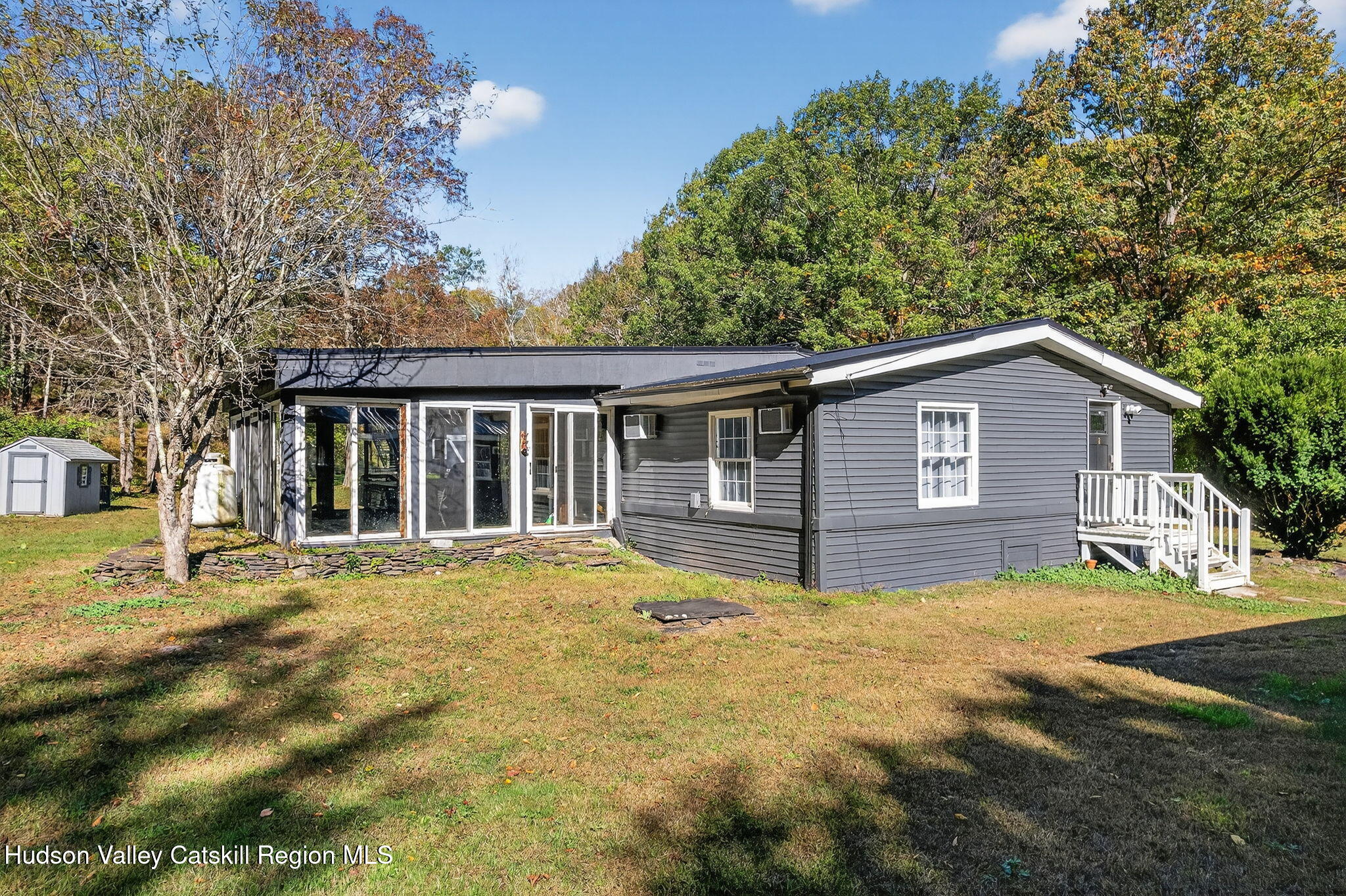 40 Paddock Road East Durham, NY 12423 - Photo 52 of 61 a view of a house with a outdoor space