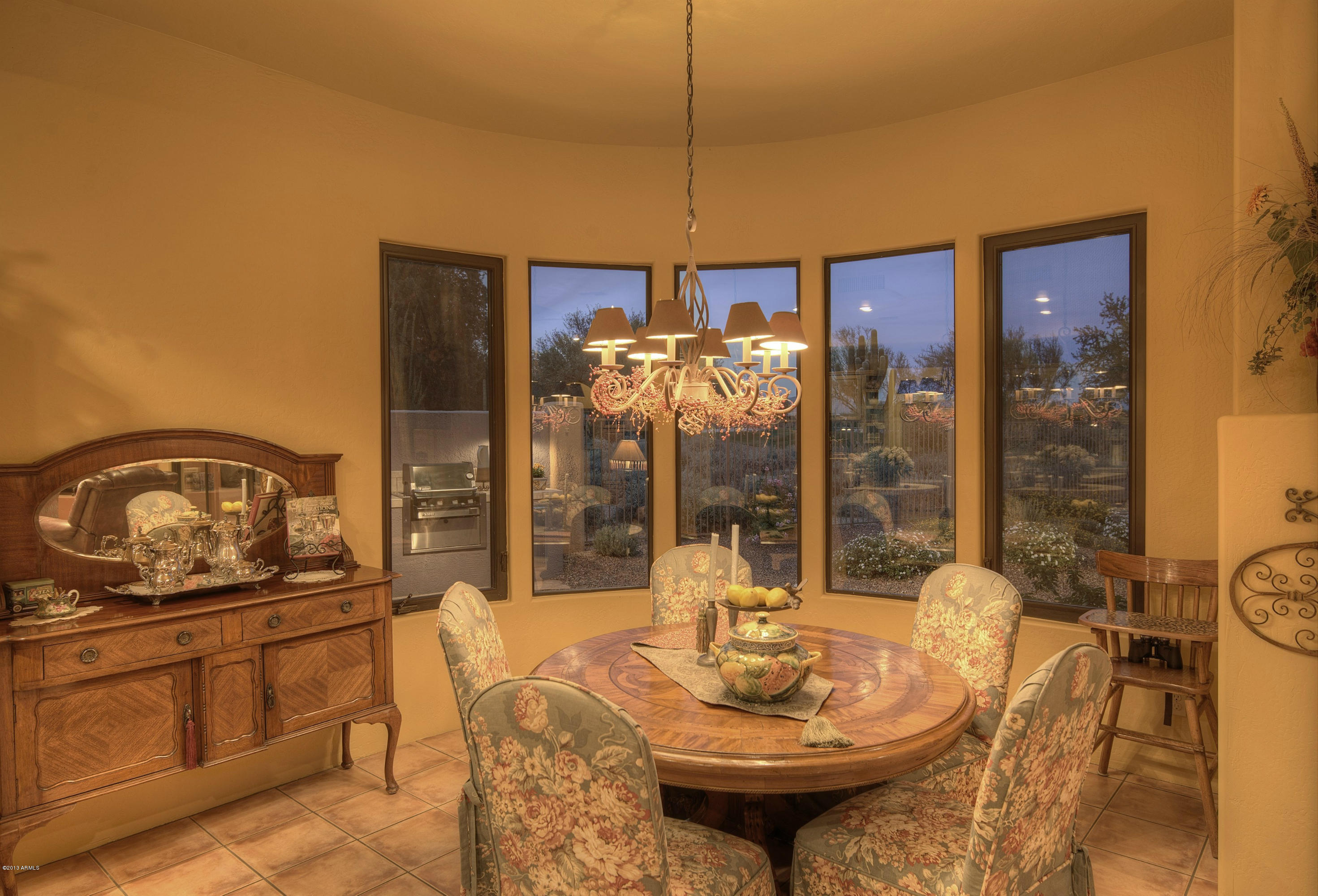 26613 North Palo Fiero Road Rio Verde, AZ 85263 - Photo 8 of 24 008_Casual Dining at Sunset