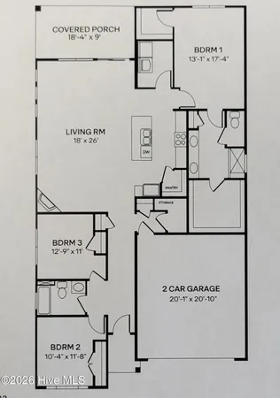 $2,255 | 6011 Bayberry Park Drive, New Bern, NC 28562
