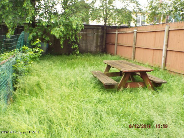671 Grant Street Hazleton, PA 18201 - Photo 3 of 9 rear yard