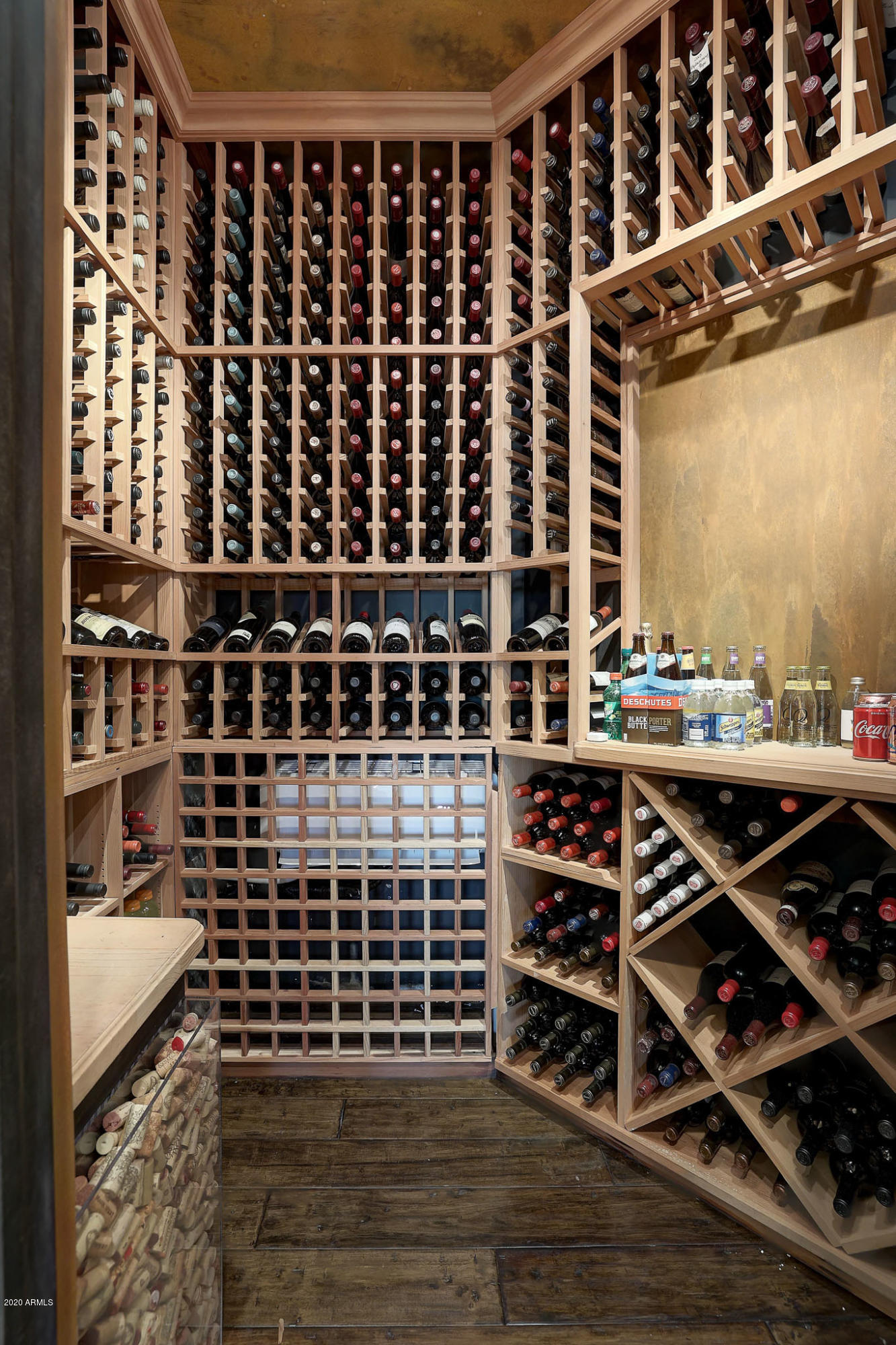 9877 East Hidden Valley Road Scottsdale, AZ 85262 - Photo 12 of 46 500+ bottle wine room