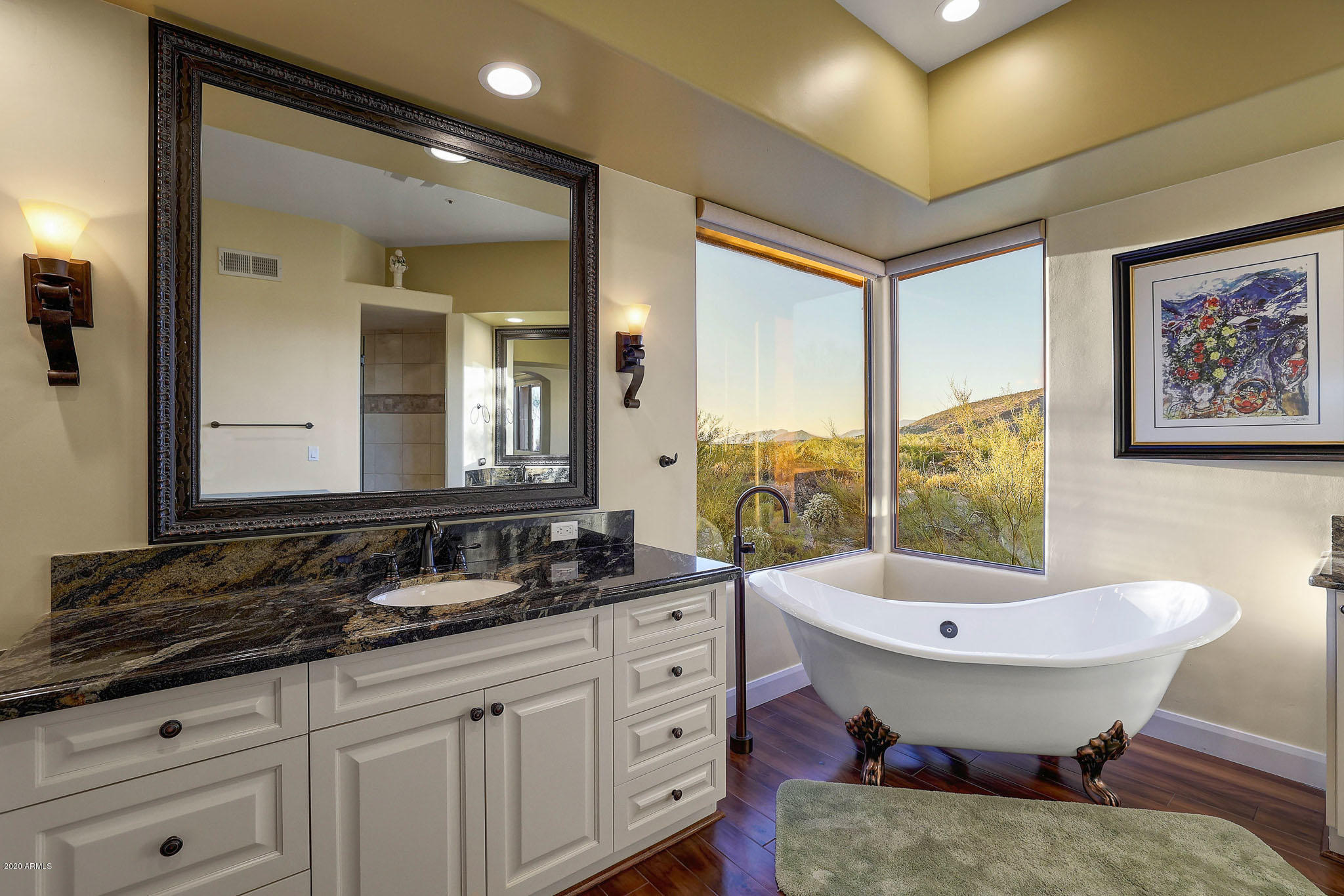 9877 East Hidden Valley Road Scottsdale, AZ 85262 - Photo 15 of 46 Master bath