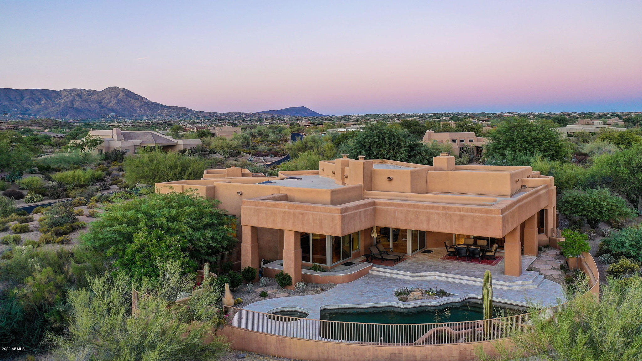 9877 East Hidden Valley Road Scottsdale, AZ 85262 - Photo 31 of 46 Back elevation
