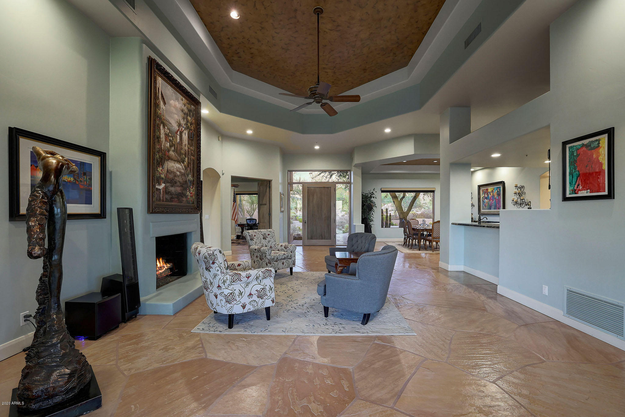 9877 East Hidden Valley Road Scottsdale, AZ 85262 - Photo 5 of 46 Open entertaining space
