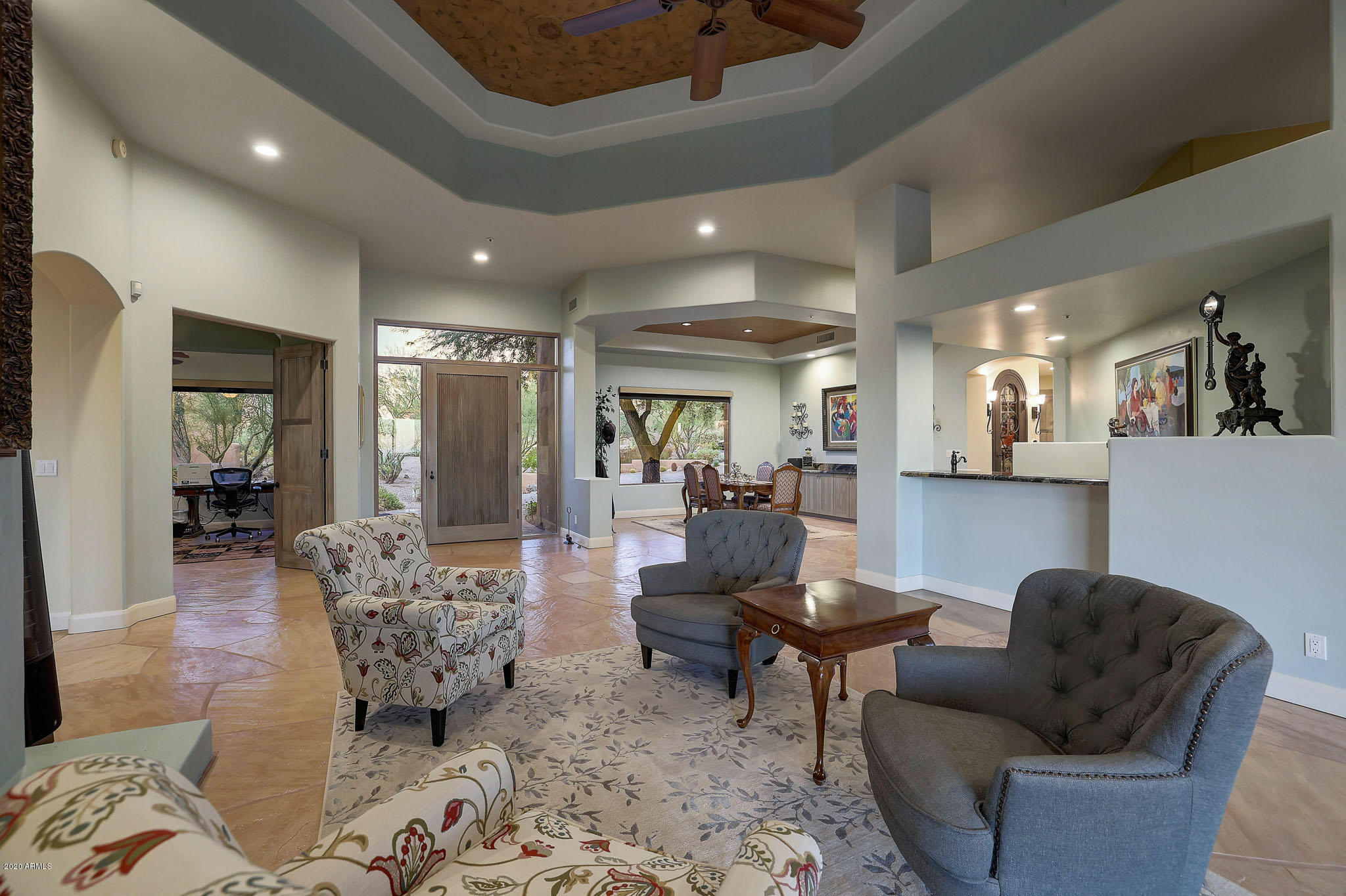 9877 East Hidden Valley Road Scottsdale, AZ 85262 - Photo 6 of 46 Sitting open to dining