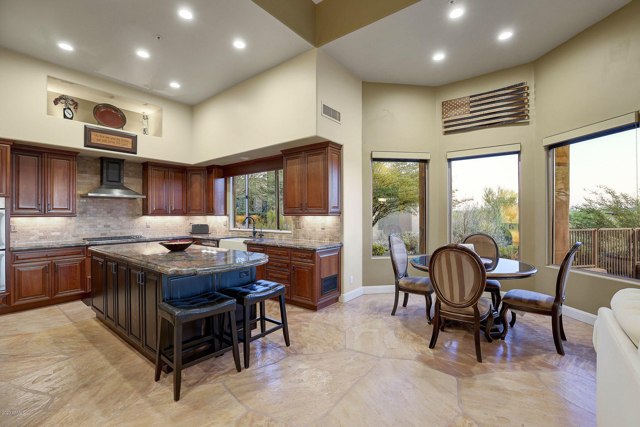 9877 East Hidden Valley Road Scottsdale, AZ 85262 - Photo 9 of 46 Large kitchen and eat in breakfast area