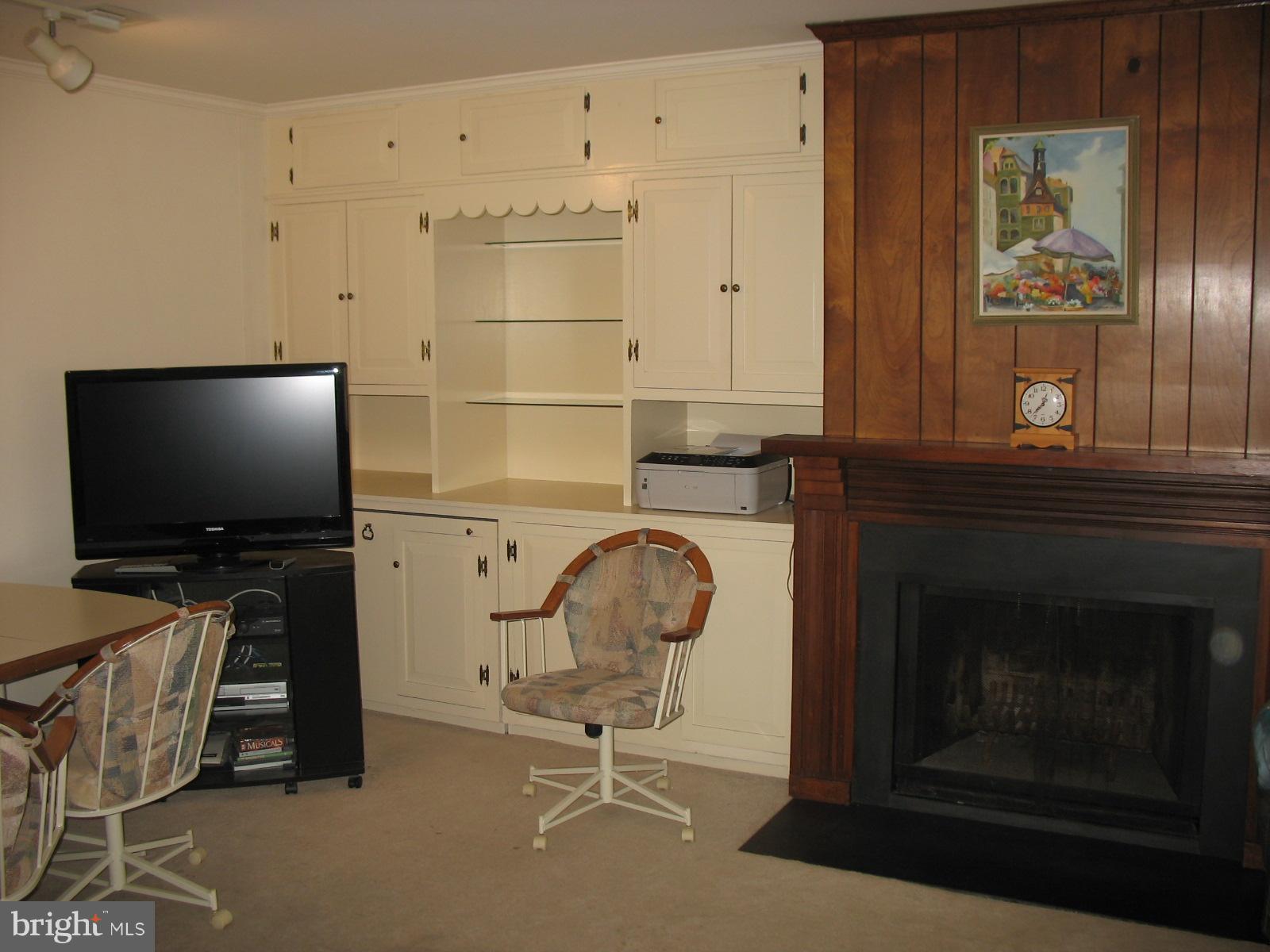 3667 Edelmar Terrace, Unit 117B Silver Spring, MD 20906 - Photo 13 of 14 Buildout with Fireplace