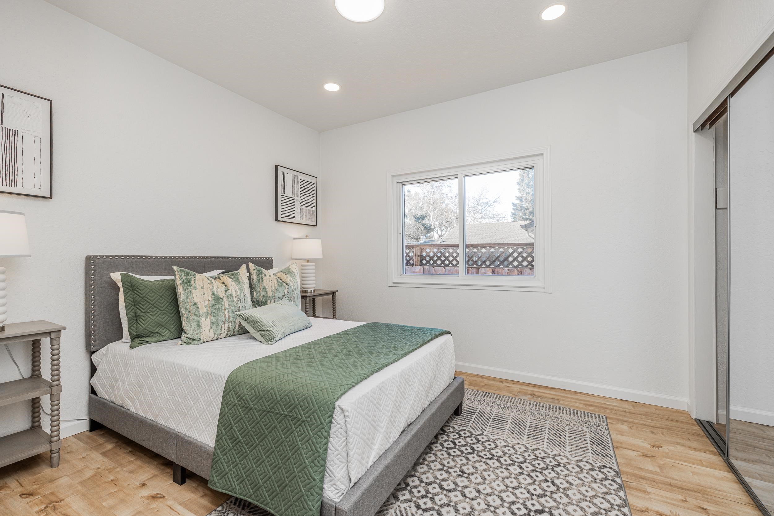 1900 Chestnut Street Santa Clara, CA 95054 - Photo 20 of 39 a bedroom with a bed and a window