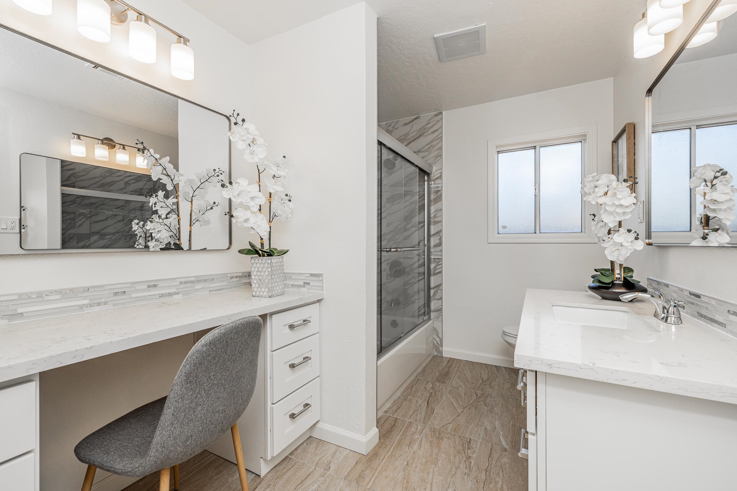 1900 Chestnut Street Santa Clara, CA 95054 - Photo 25 of 39 a bathroom with a sink and a mirror