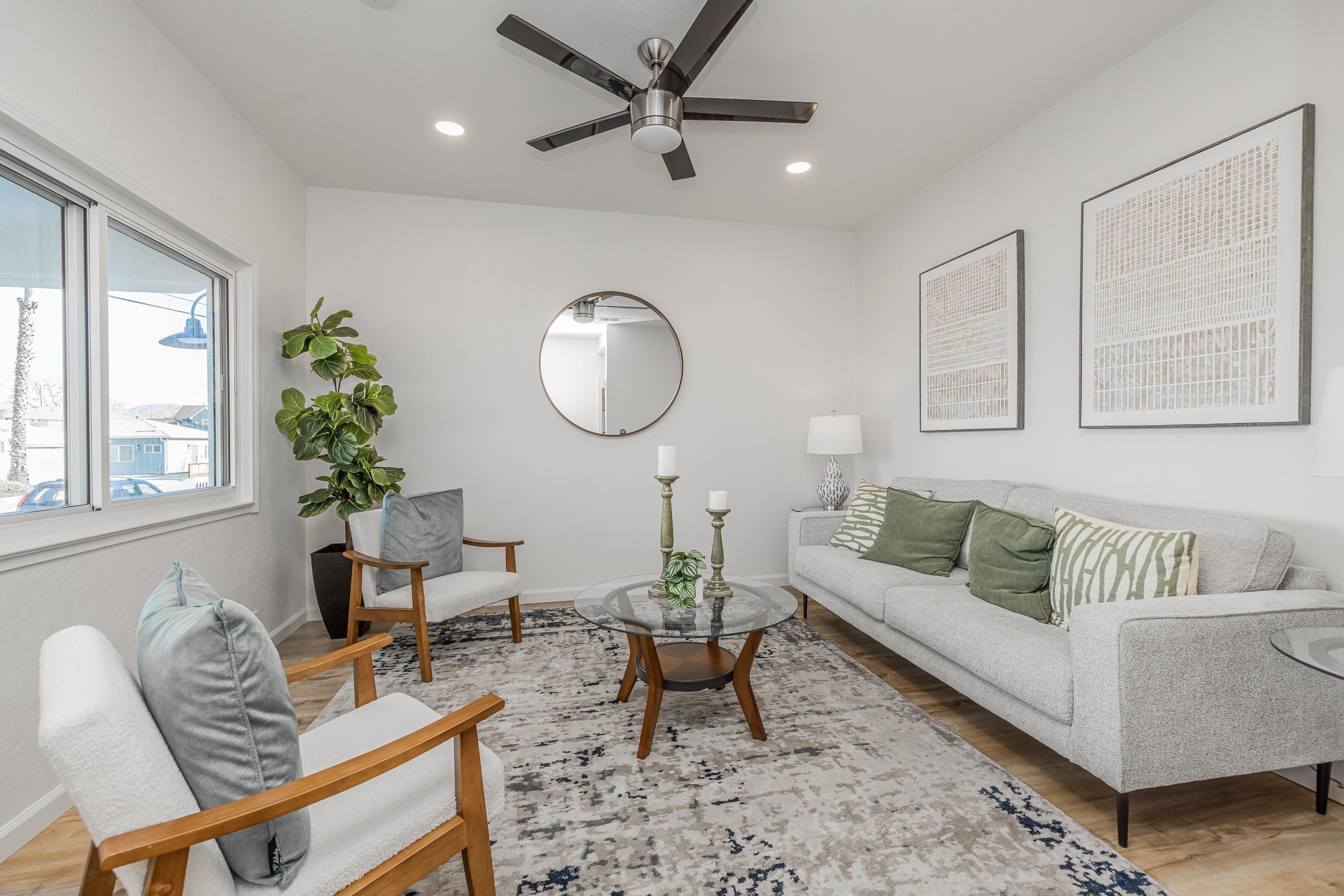 1900 Chestnut Street Santa Clara, CA 95054 - Photo 5 of 39 a living room with furniture a window and a potted plant