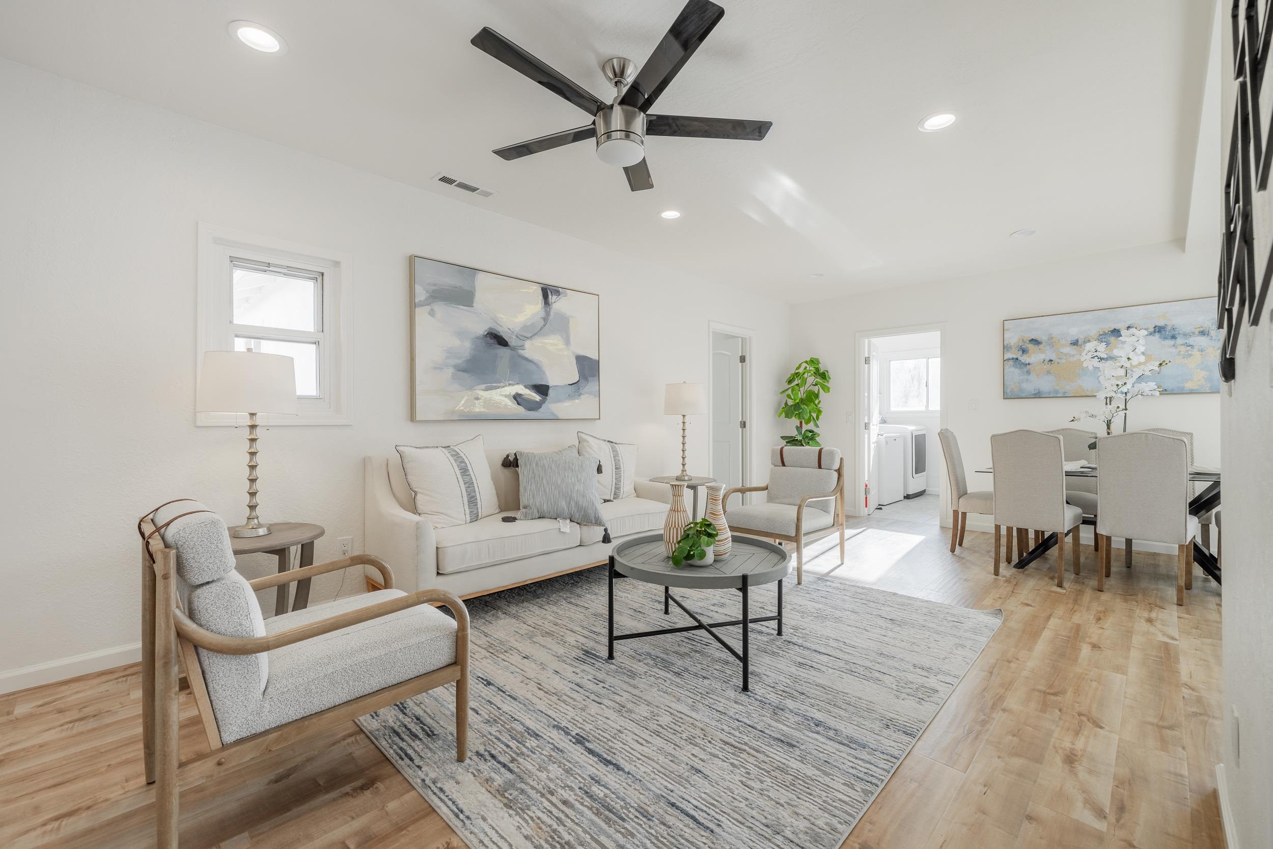 1900 Chestnut Street Santa Clara, CA 95054 - Photo 9 of 39 a living room with furniture and a wooden floor