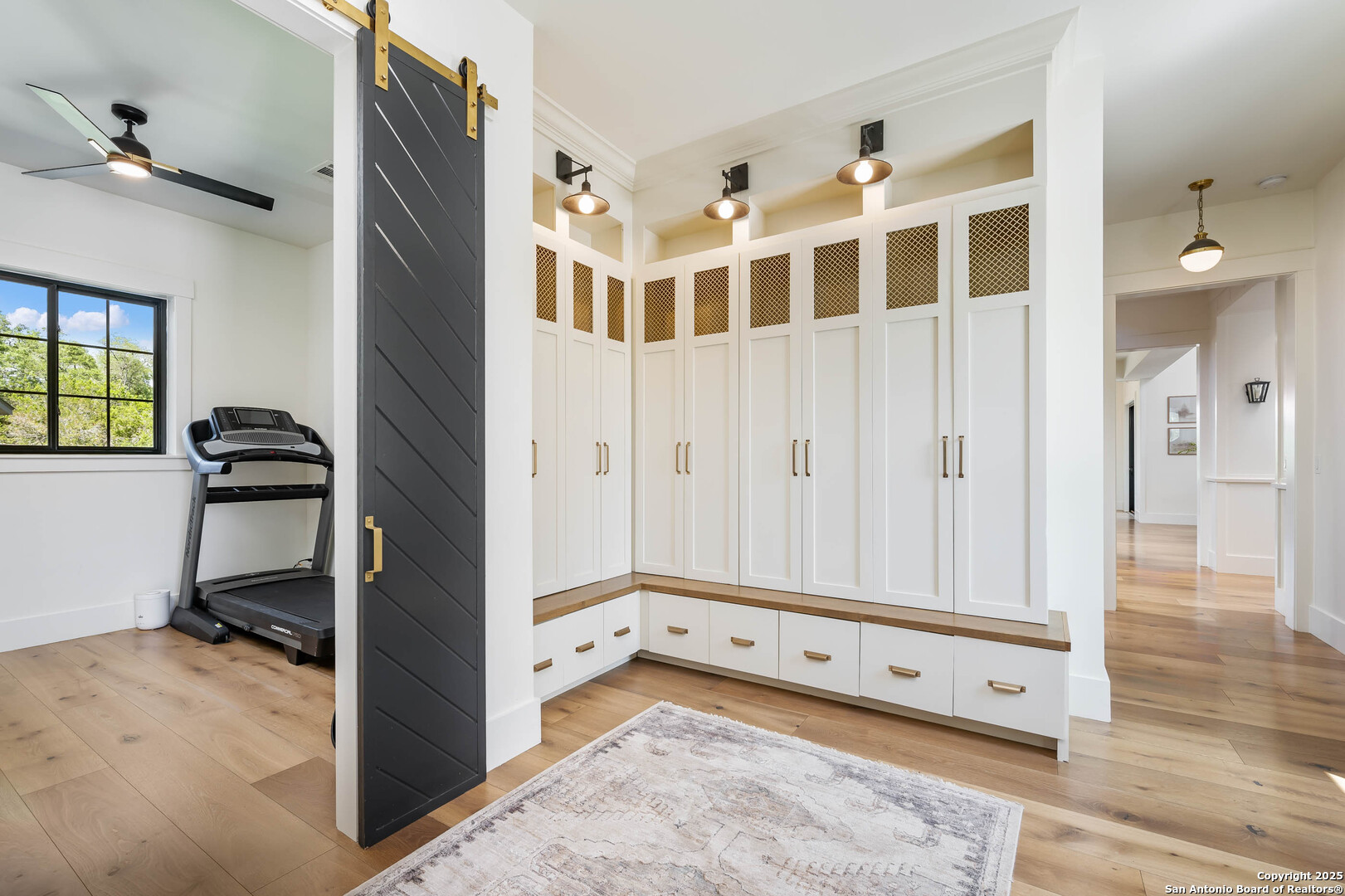 324 Ridge Point Spring Branch, TX 78070 - Photo 27 of 50 a view of a bedroom with furniture and windows