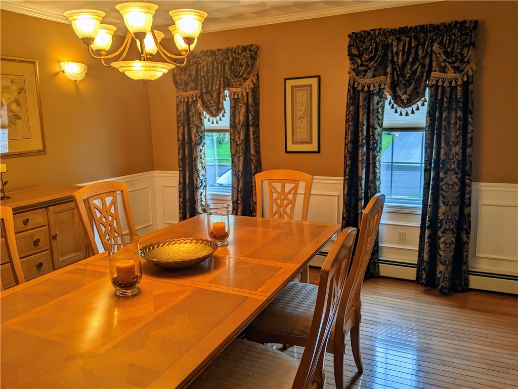 177 Thunder Trail Cranston, RI 02921 - Photo 14 of 31 Formal ;othrsde with wainscoting & crown Mouldings