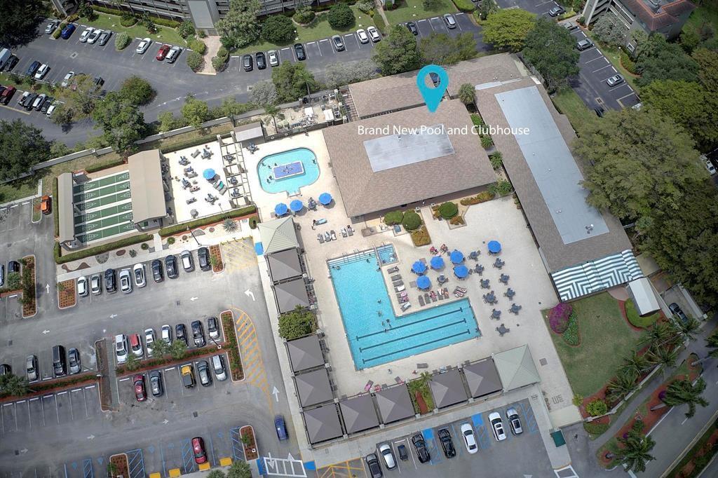 1601 Abaco Drive, Unit D1 Coconut Creek, FL 33066 - Photo 19 of 25 an aerial view of a house with a outdoor space