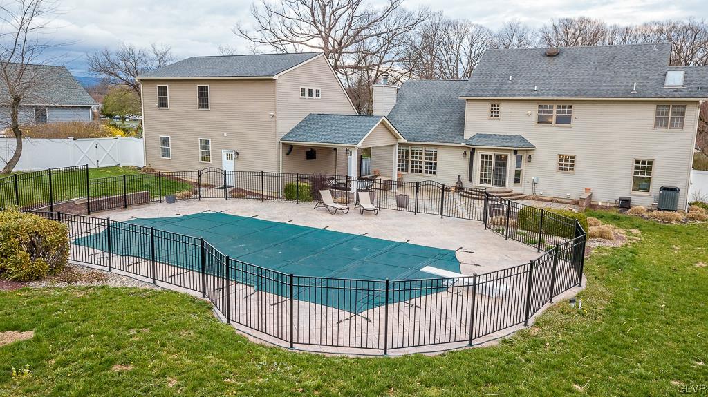 973 Renaldi Road Wind Gap, PA 18091 - Photo 6 of 50 aerial view of a house with backyard and sitting area