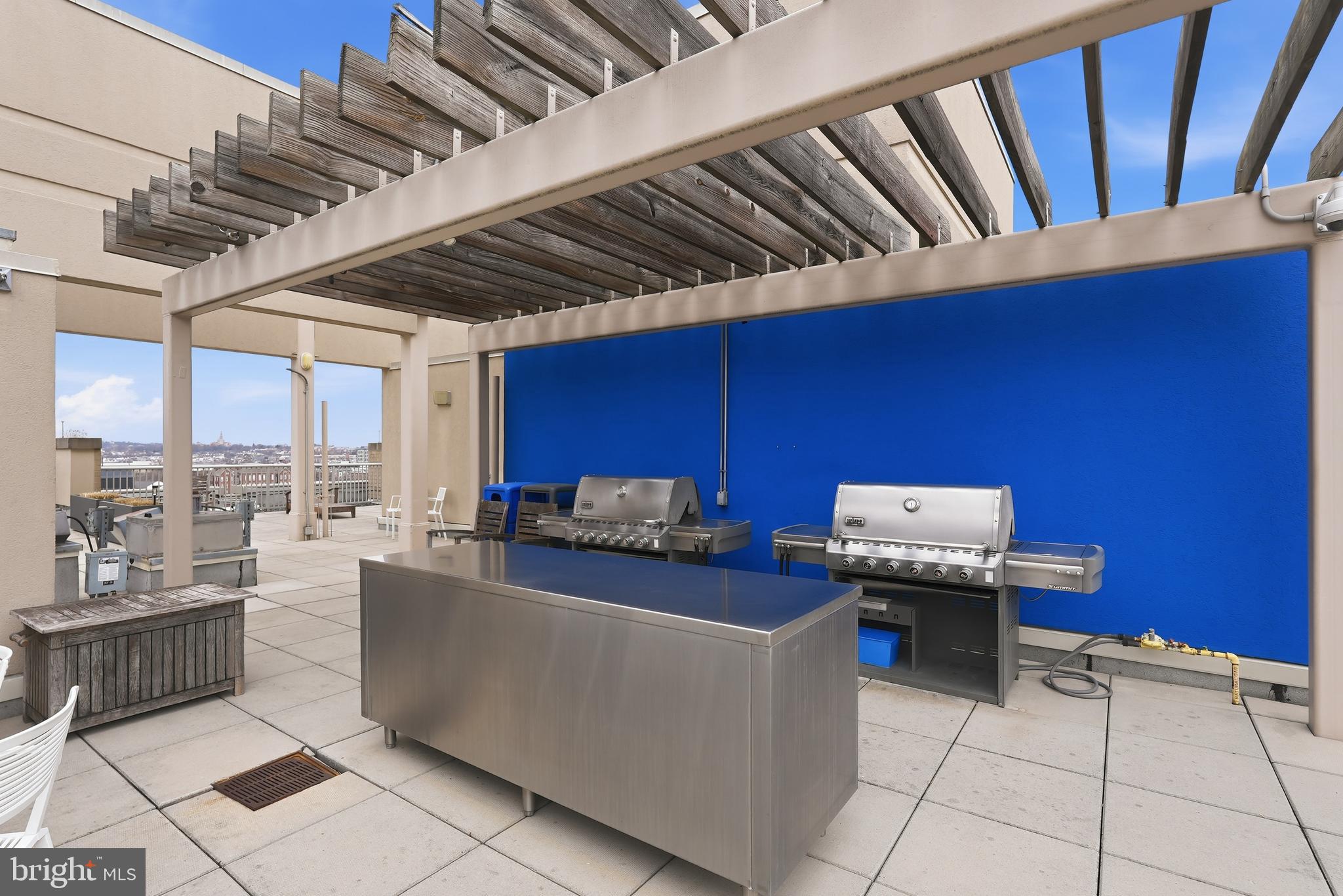 811 4th Street Northwest, Unit 404 Washington, DC 20001 - Photo 17 of 23 Rooftop Grilling Area