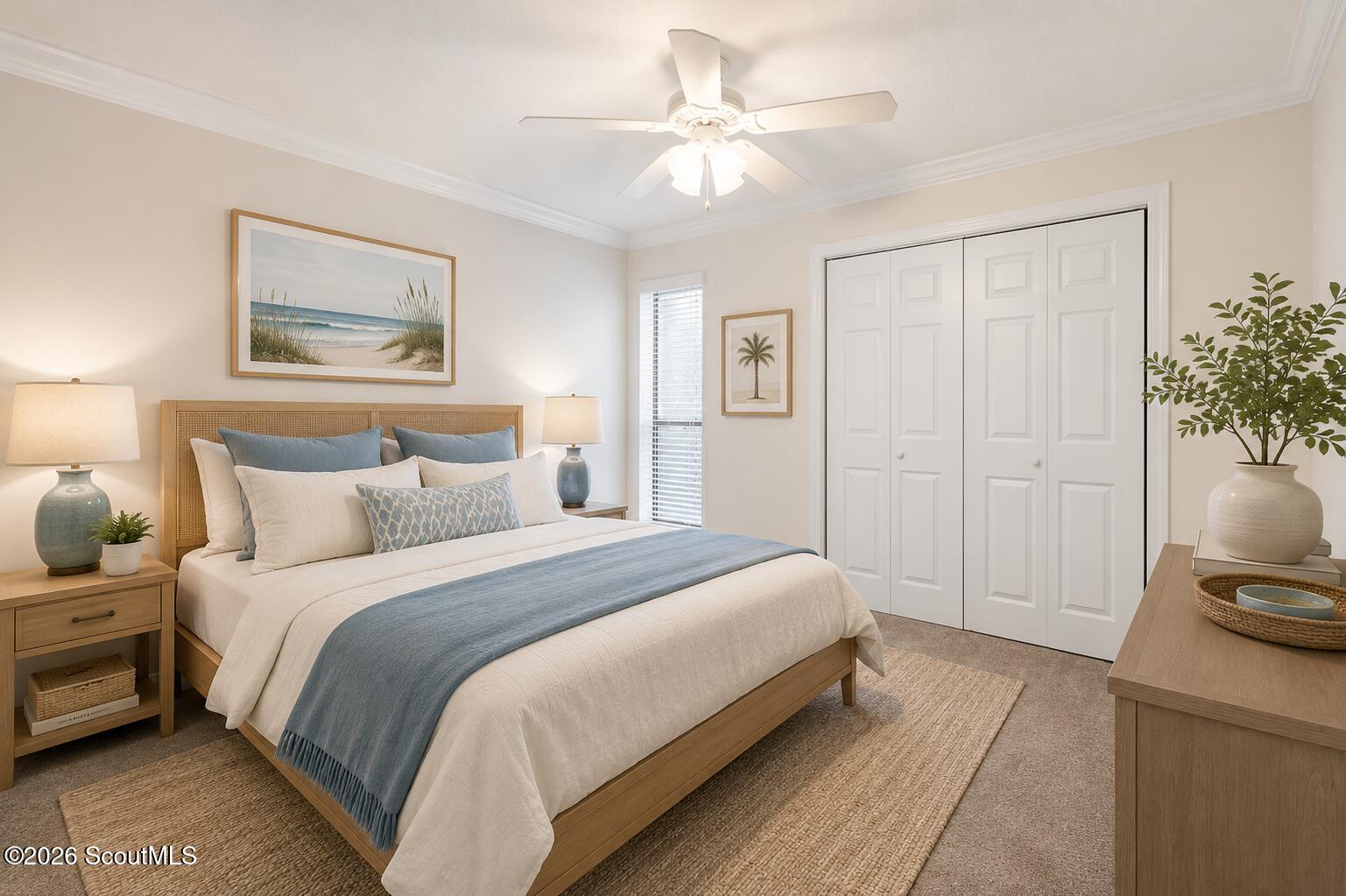 2512 Demere Road St. Simons Island, GA 31522 - Photo 43 of 43 2512 Demere Road Guest bedroom staged