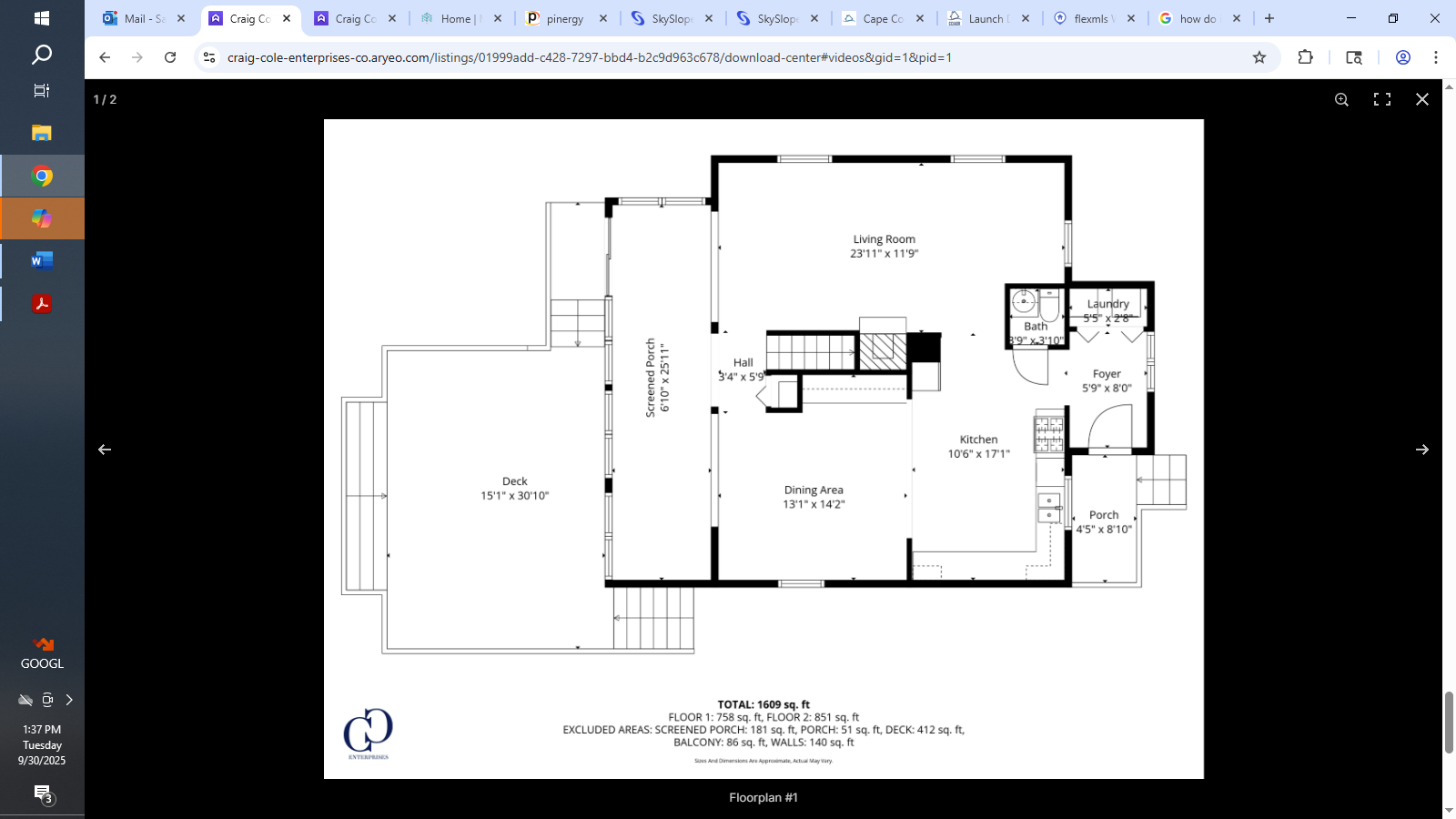 133 Phillips Road Sagamore Beach, MA 02562 - Photo 43 of 44 a view of a floor plan