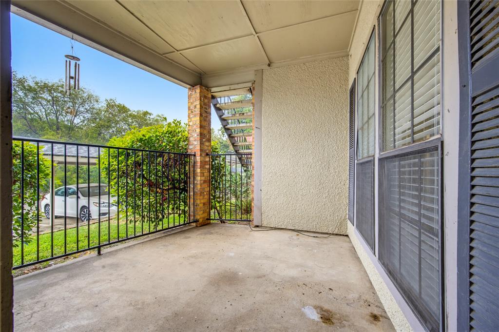 2835 Keller Springs Road, Unit 101 Carrollton, TX 75006 - Photo 22 of 22 Covered patio off living space can be a cozy retreat.....