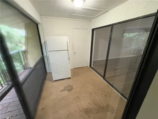 a view of front door