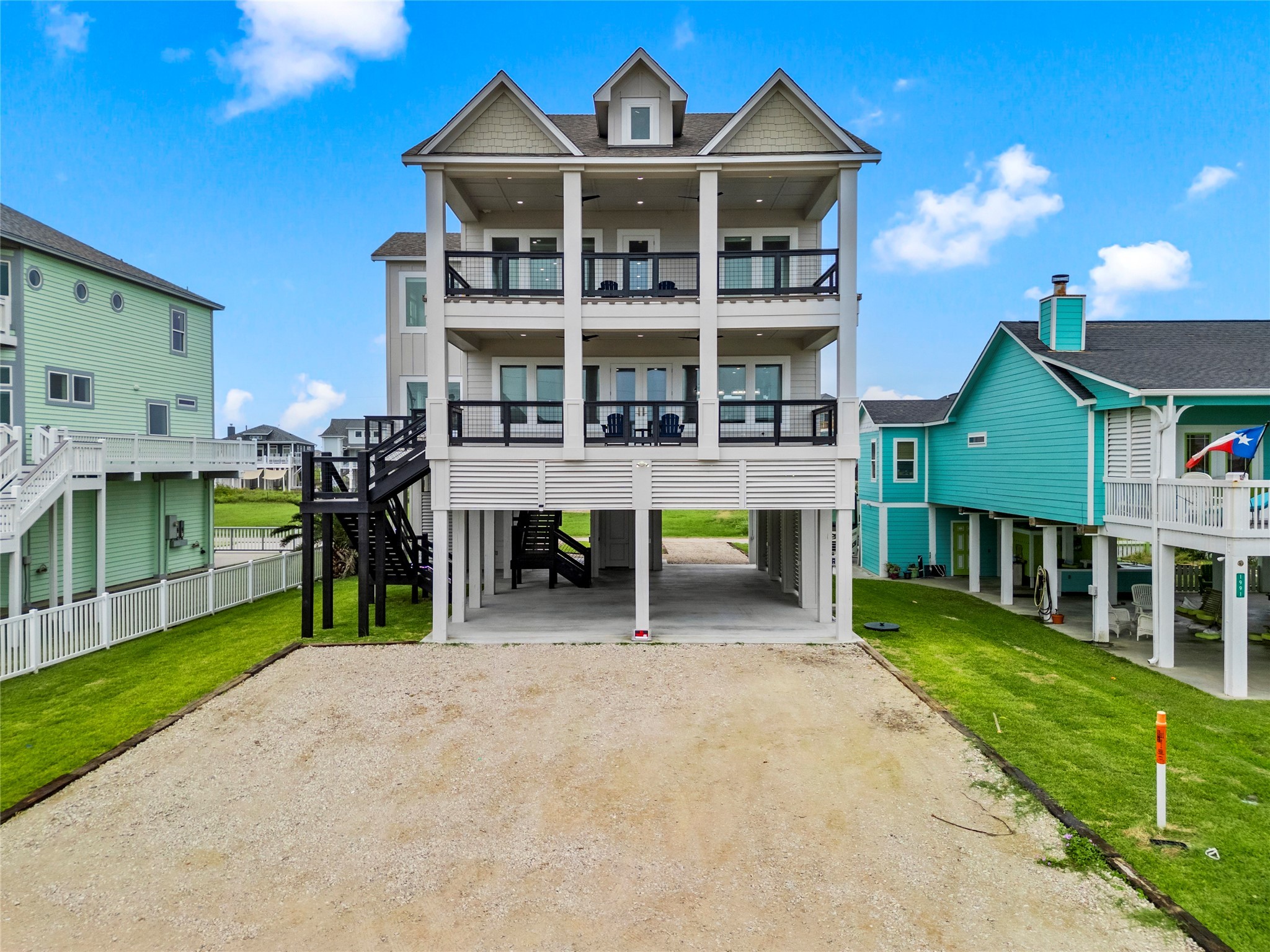 1986 Patton Beach Road Crystal Beach, TX 77650 - Photo 39 of 45 a view of a chairs and table in a patio