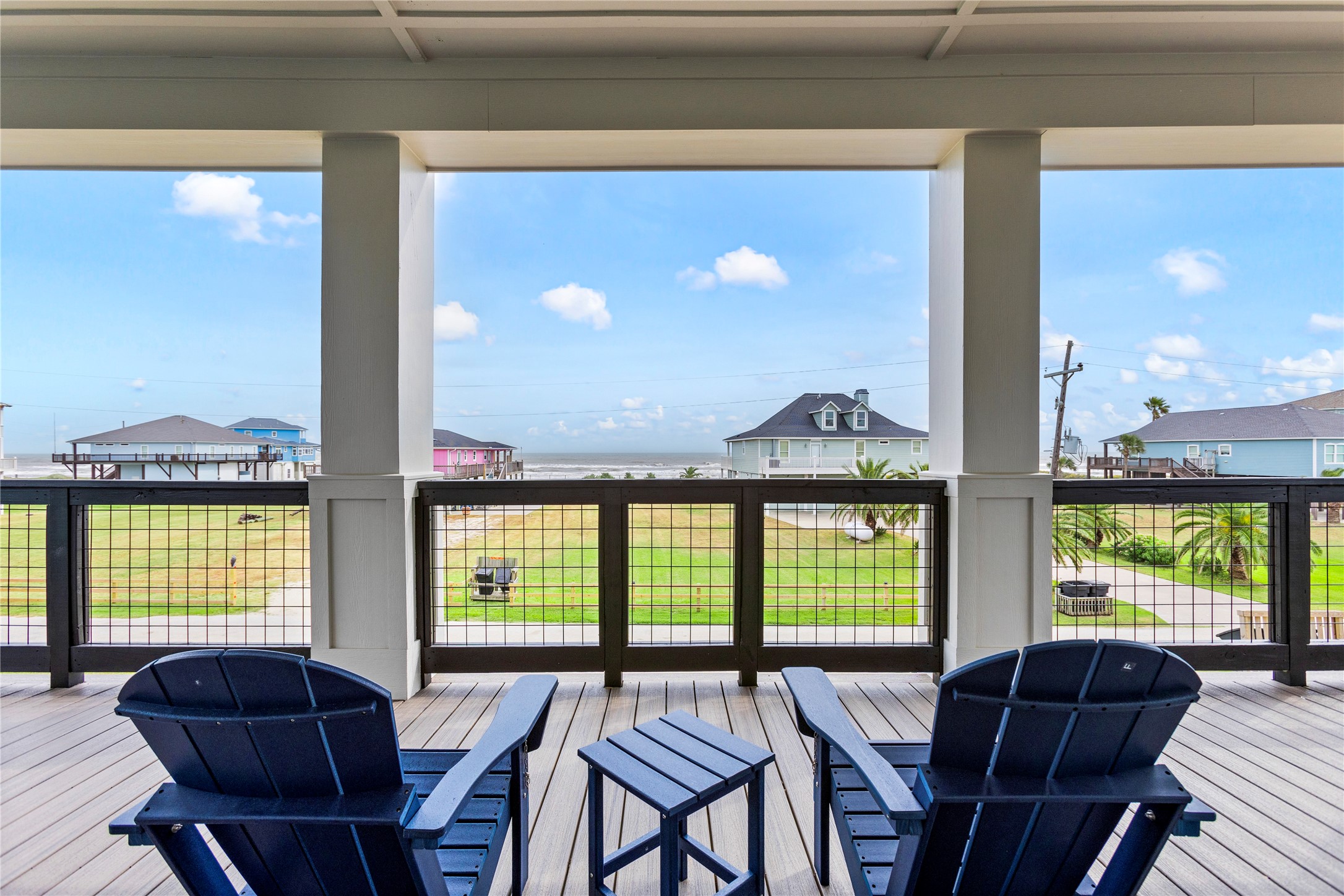 1986 Patton Beach Road Crystal Beach, TX 77650 - Photo 4 of 45 a view of a dining room with furniture window and outside view
