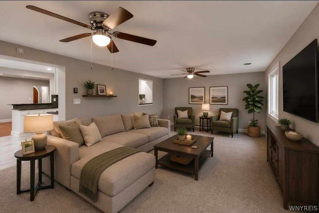 4695 Lake Shore Road Hamburg, NY 14075 - Photo 15 of 43 Family Room - Photo Virtually Staged