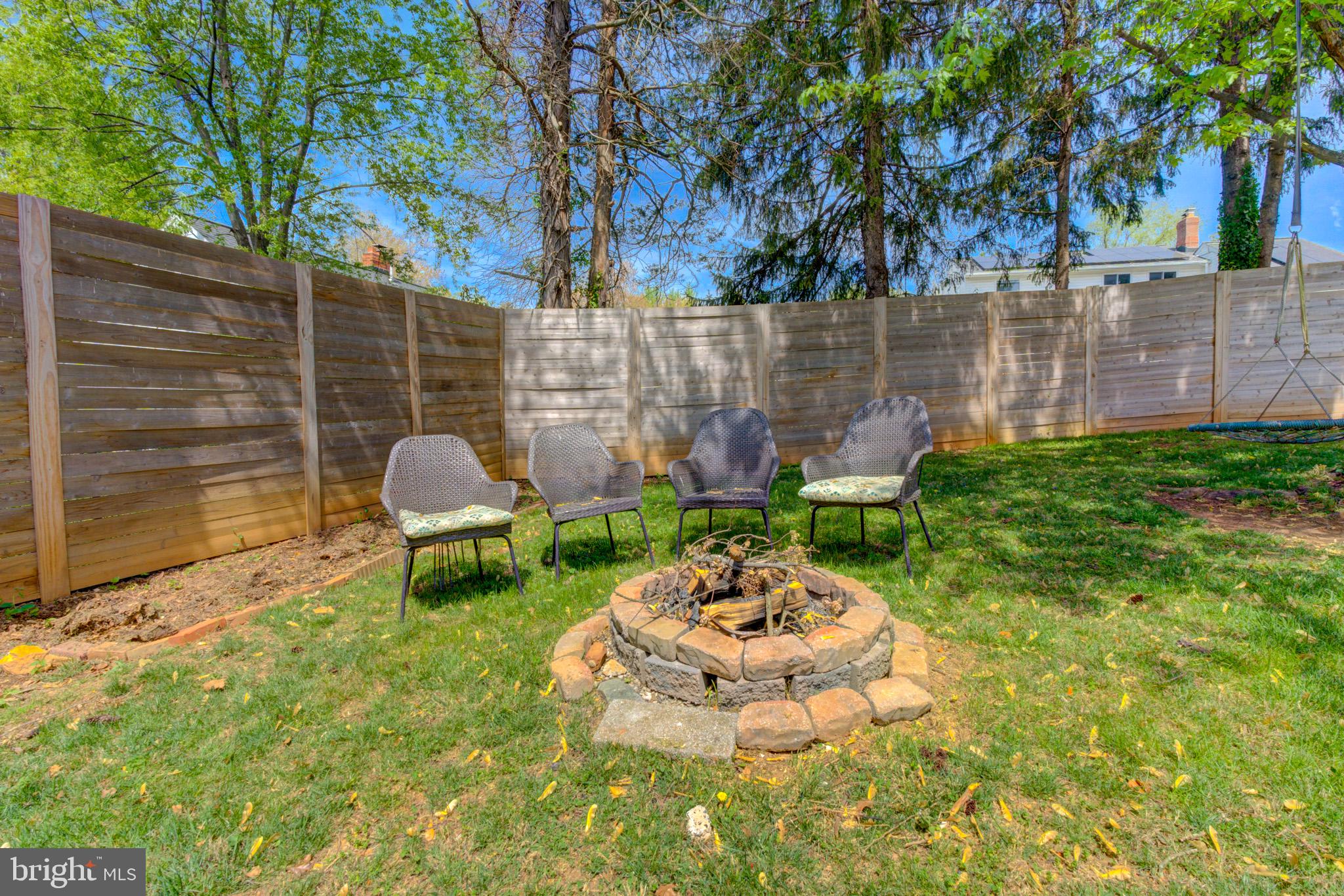 1602 Veirs Mill Road Rockville, MD 20851 - Photo 48 of 50 Cozy fire pit retreat in the garden.