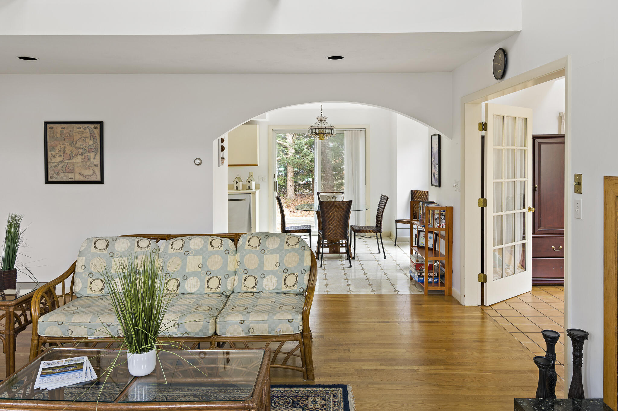 73 Dodgers Hole Road Edgartown, MA 02539 - Photo 8 of 26 Peeking into eat-in kitchen
