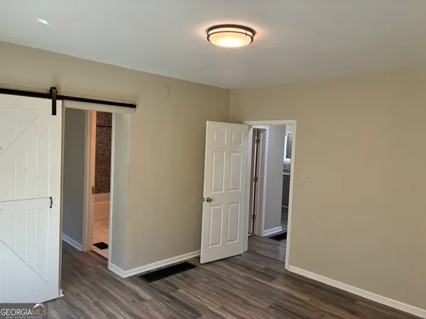wooden floor in a room