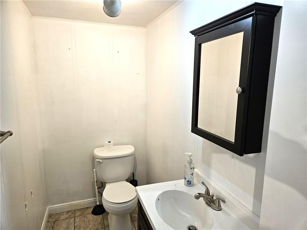 246 Strangford Road Blairsville, PA 15717 - Photo 28 of 41 Updated Lower Level Powder Room