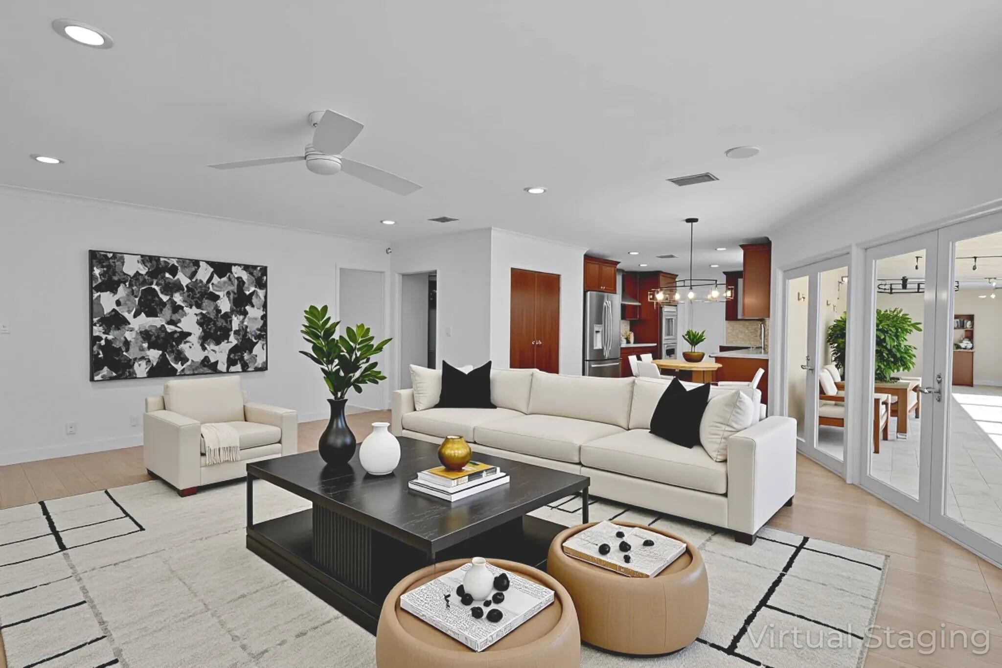 6769 Entrada Place Boca Raton, FL 33433 - Photo 2 of 47 a living room with furniture and a large window