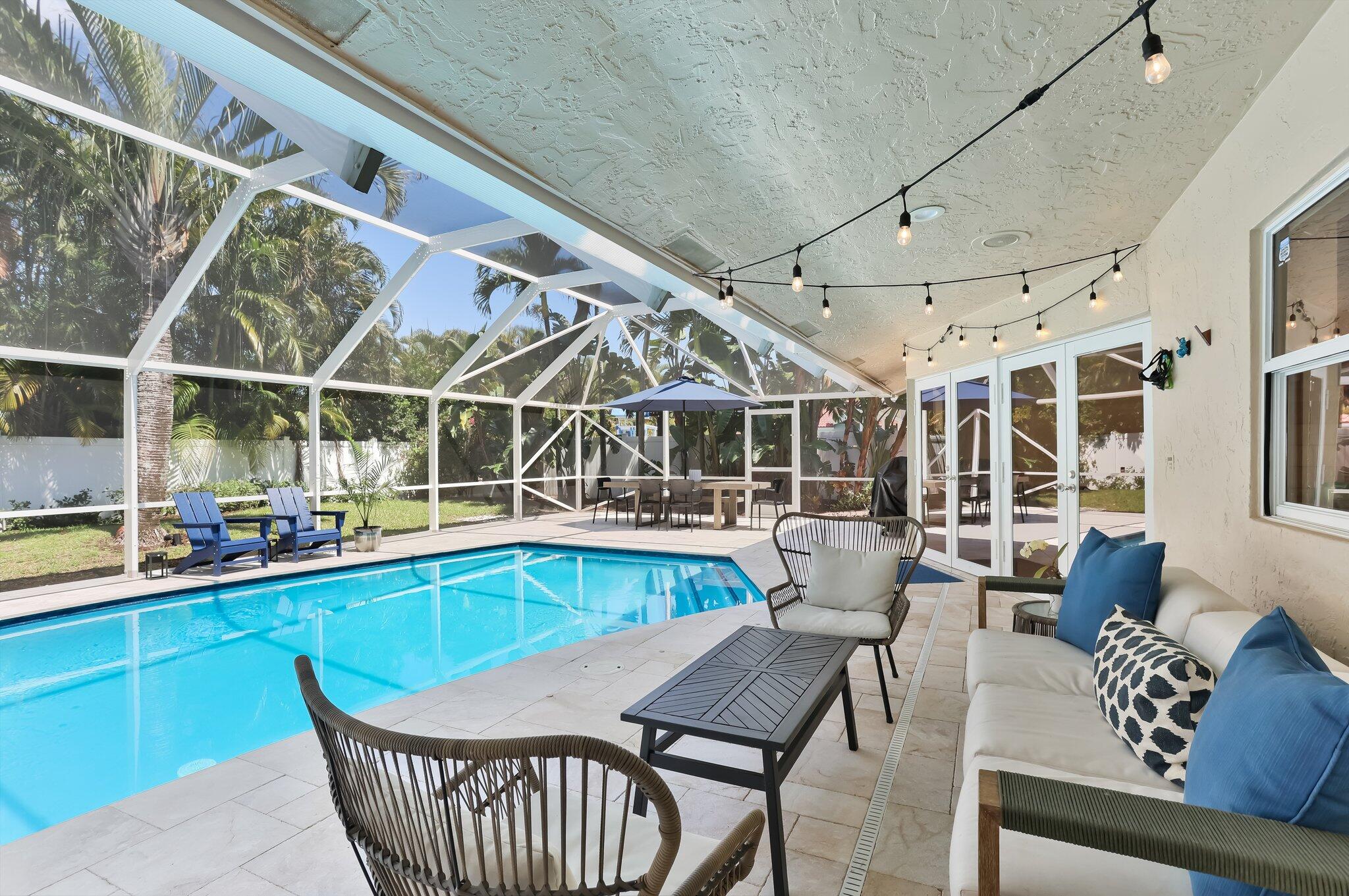 6769 Entrada Place Boca Raton, FL 33433 - Photo 35 of 47 a view of a patio with swimming pool