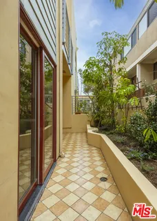 a view of balcony and patio