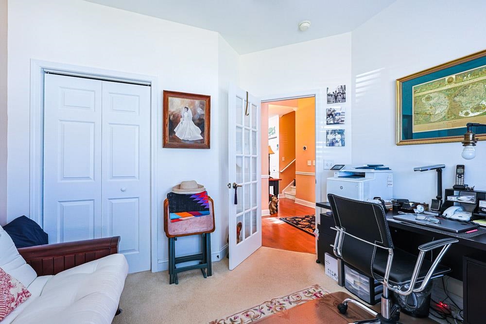 815 Botany Loop, Unit 815 Murrells Inlet, SC 29576 - Photo 31 of 40 Office area featuring french doors and carpet