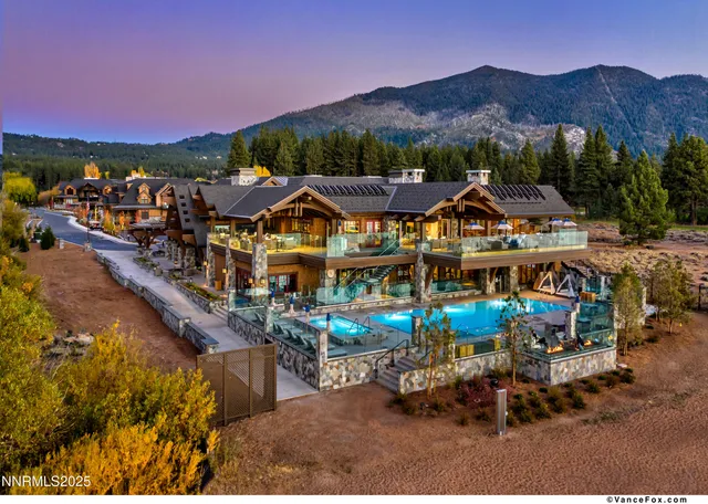 a front view of a building