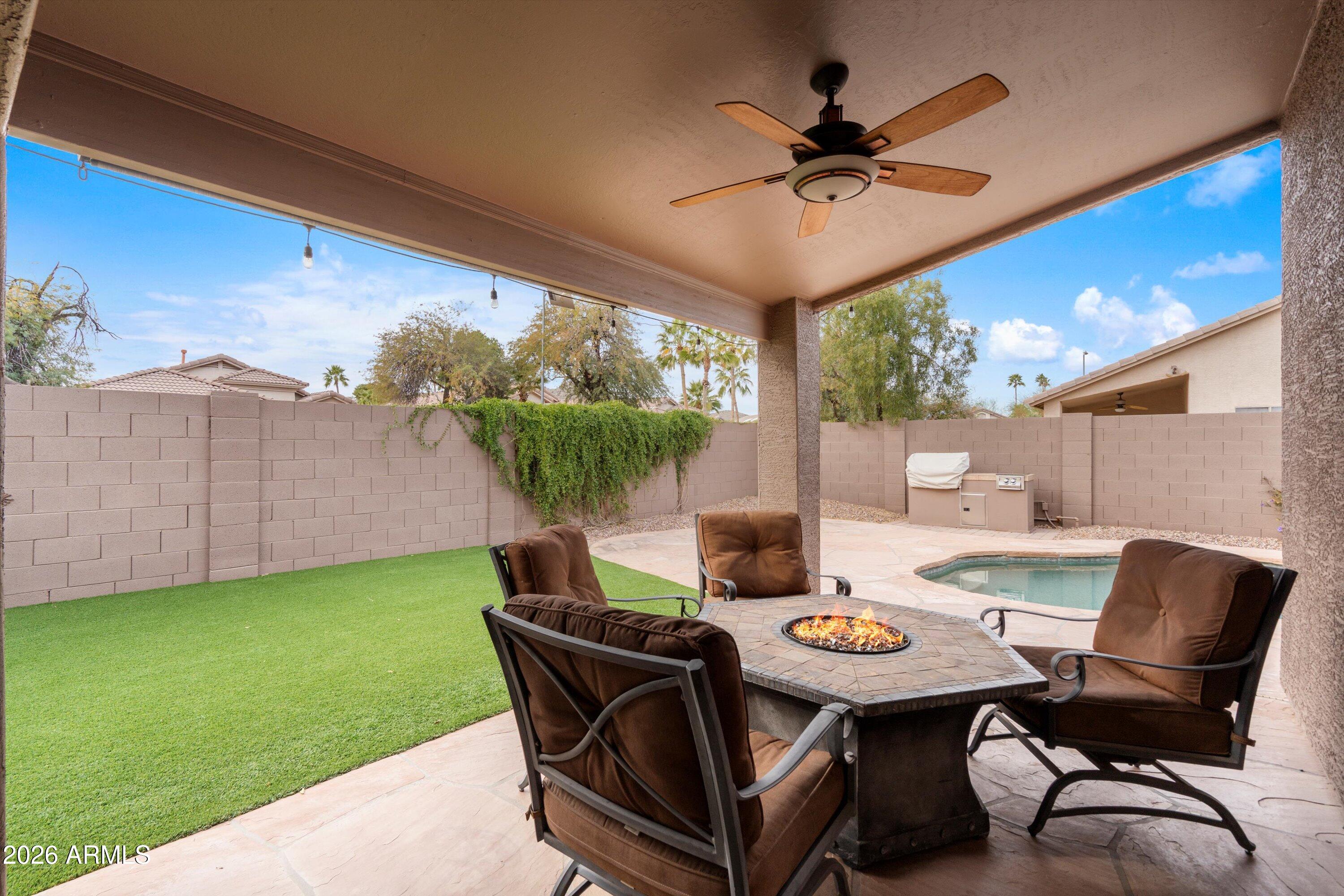 3022 East Captain Dreyfus Avenue Phoenix, AZ 85032 - Photo 23 of 28 Covered Patio