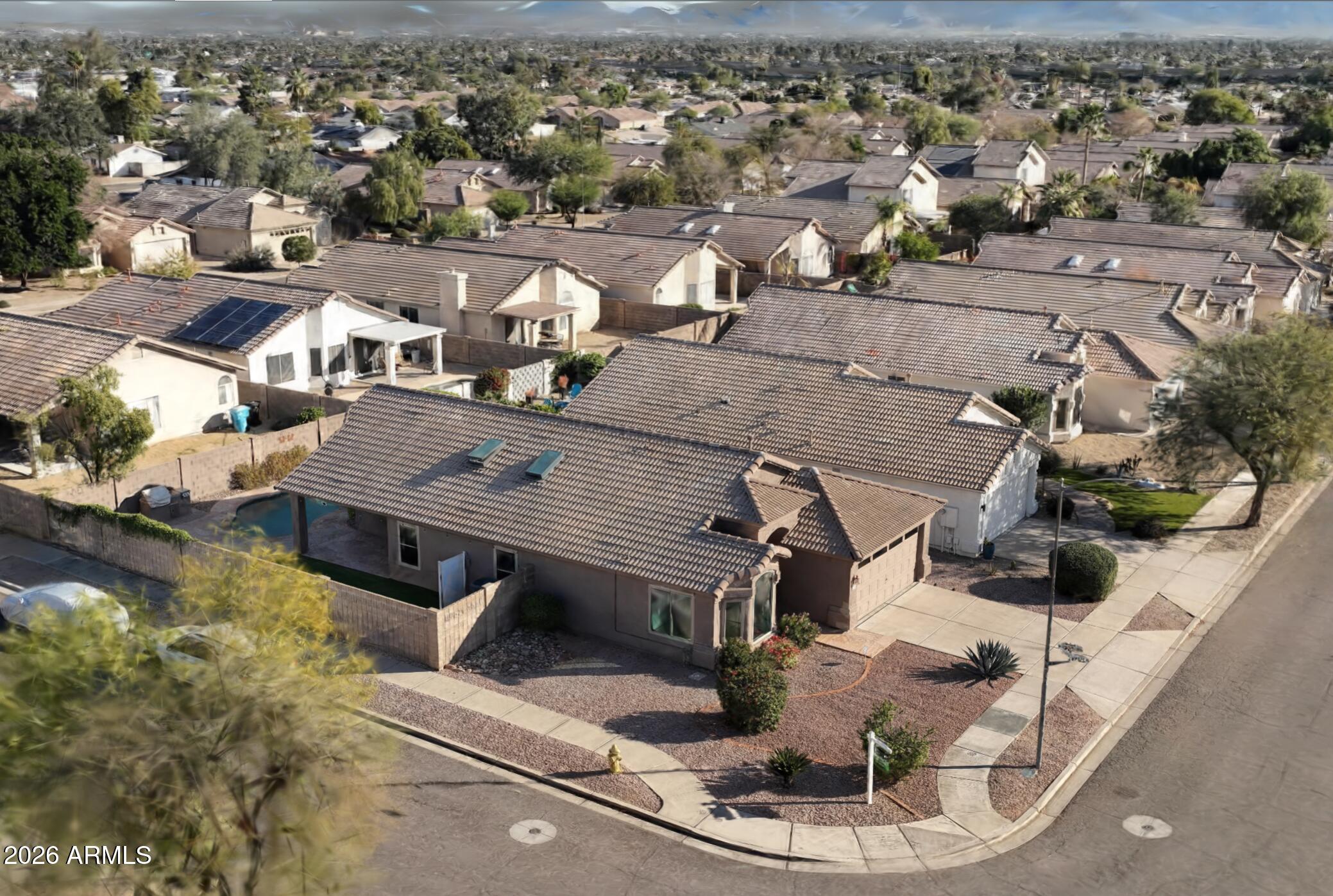 3022 East Captain Dreyfus Avenue Phoenix, AZ 85032 - Photo 26 of 28 Aerial - 3022 E Captain Dreyfus Ave