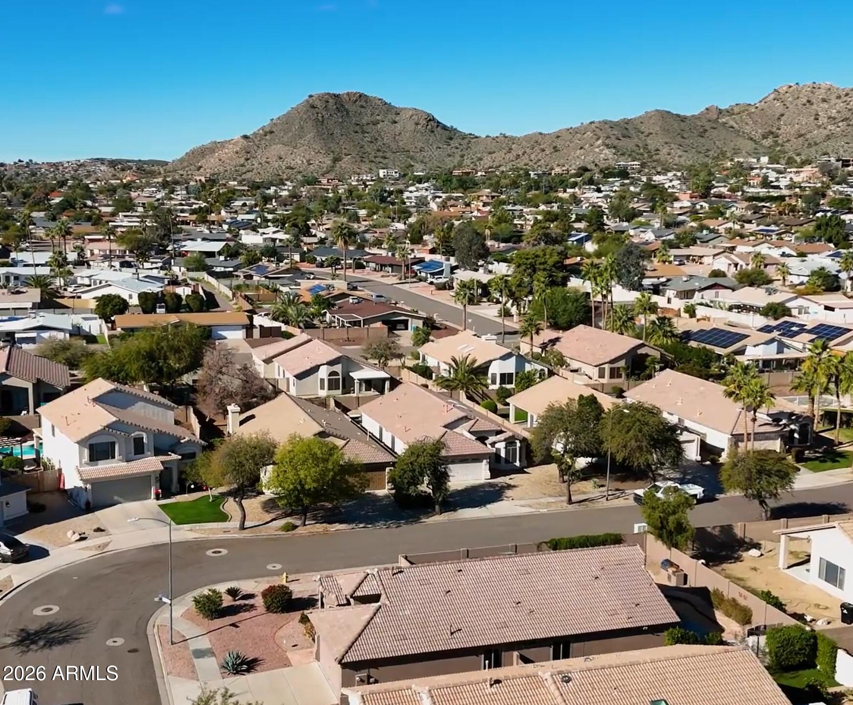 3022 East Captain Dreyfus Avenue Phoenix, AZ 85032 - Photo 27 of 28 Aerial - 3022 E Captain Dreyfus Ave