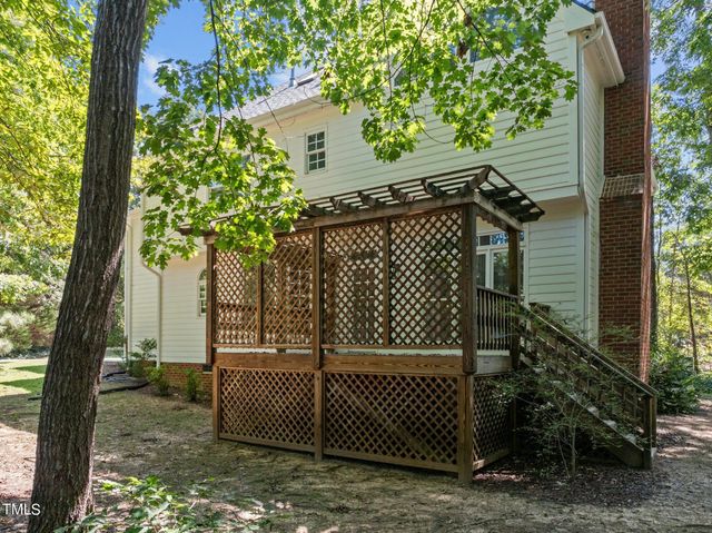 a view of outdoor space and deck