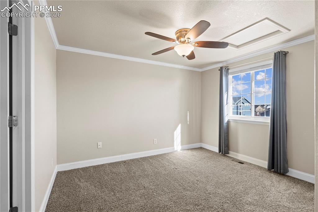 7672 Bullet Road Peyton, CO 80831 - Photo 30 of 50 Upstairs Bedroom 1 that connects to a Full Bath.
