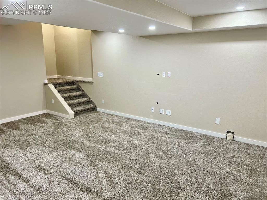 7672 Bullet Road Peyton, CO 80831 - Photo 37 of 50 Basement Family Room