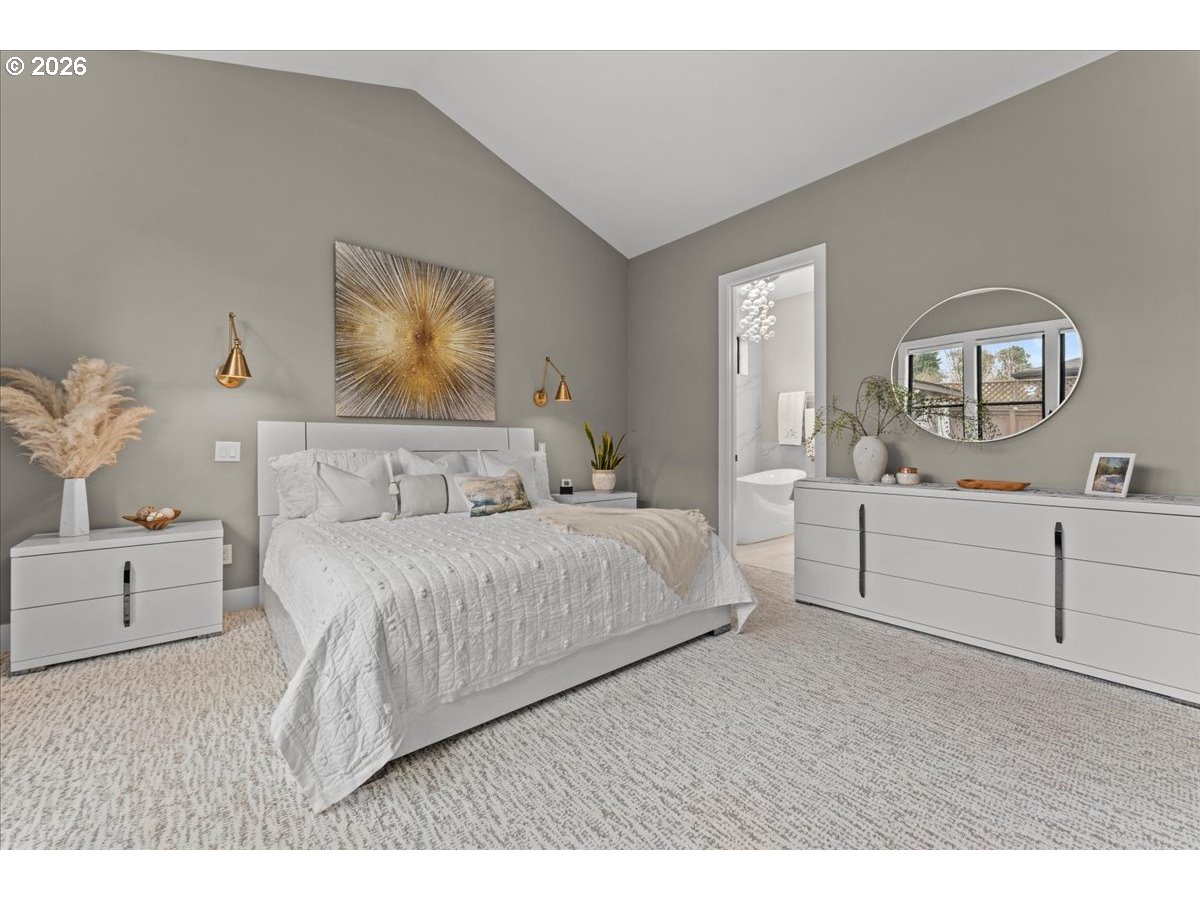 7405 Southwest 77th Avenue Portland, OR 97223 - Photo 20 of 47 a bedroom with a bed and a dresser