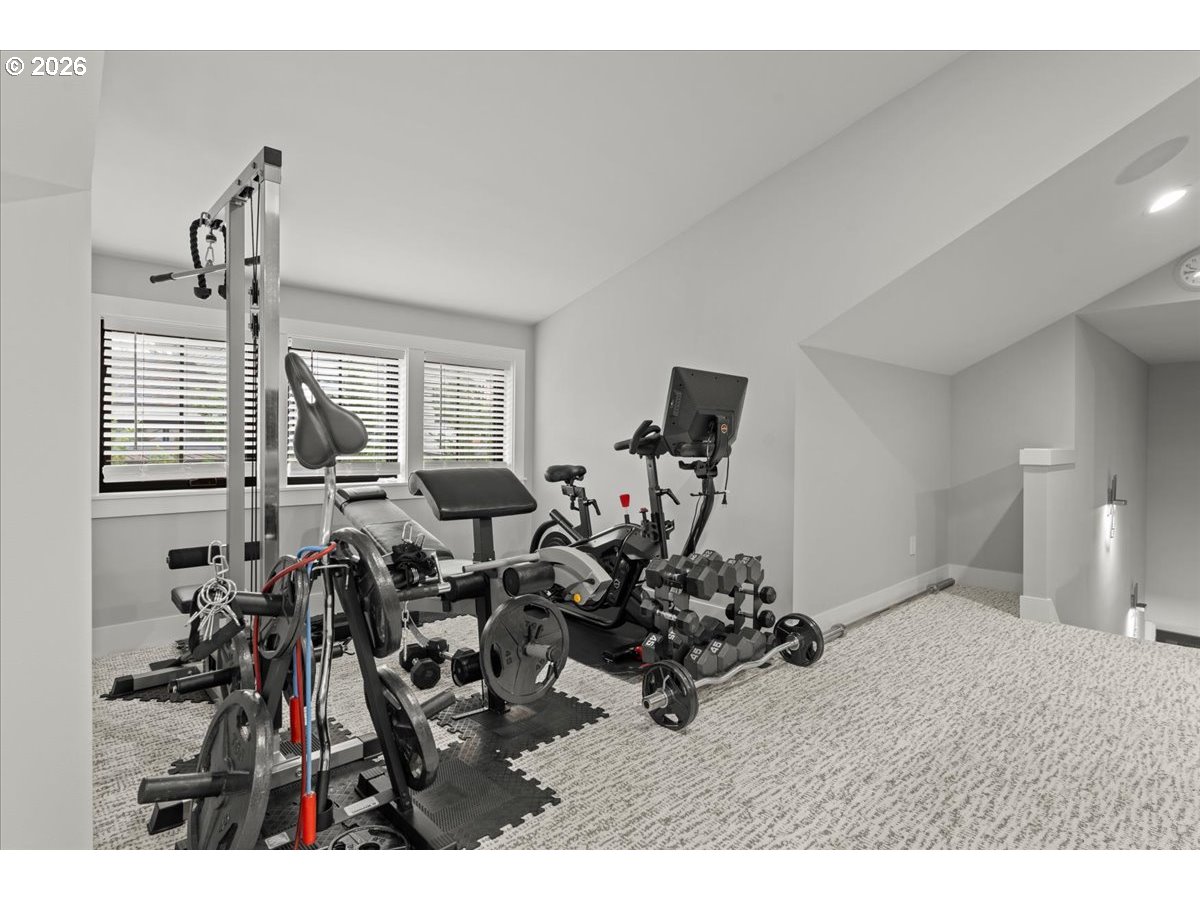 7405 Southwest 77th Avenue Portland, OR 97223 - Photo 36 of 47 a view of a room with gym equipment