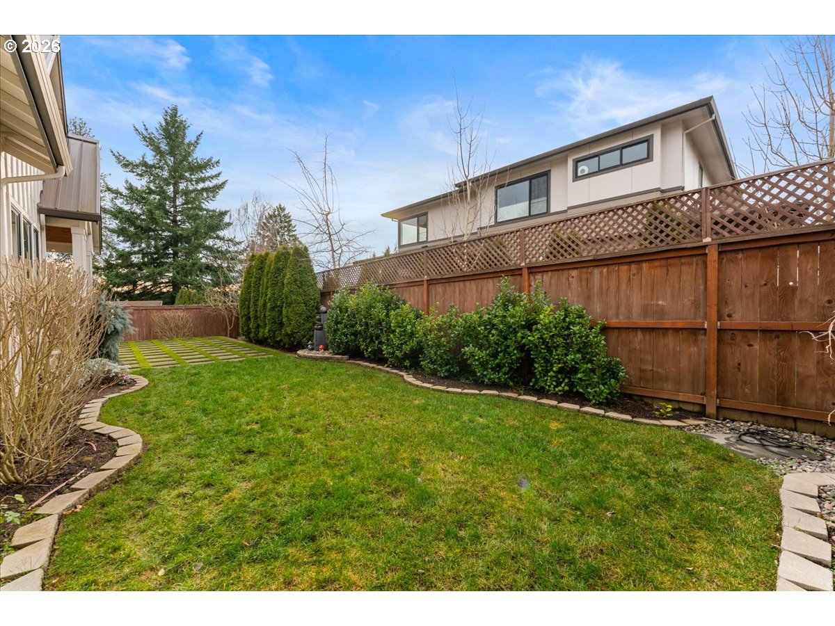 7405 Southwest 77th Avenue Portland, OR 97223 - Photo 37 of 47 a view of a back yard of the house
